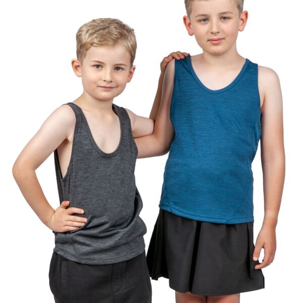 Kids' Challenger 100% polyester singlet Thumbnail