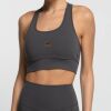 Racer Crop - Charcoal Thumbnail
